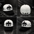 CH Triple White BB Fitted Cap