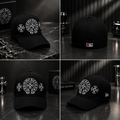 CH Logo Black BB Fitted Cap