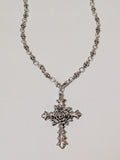 Rose Cross Necklace 2