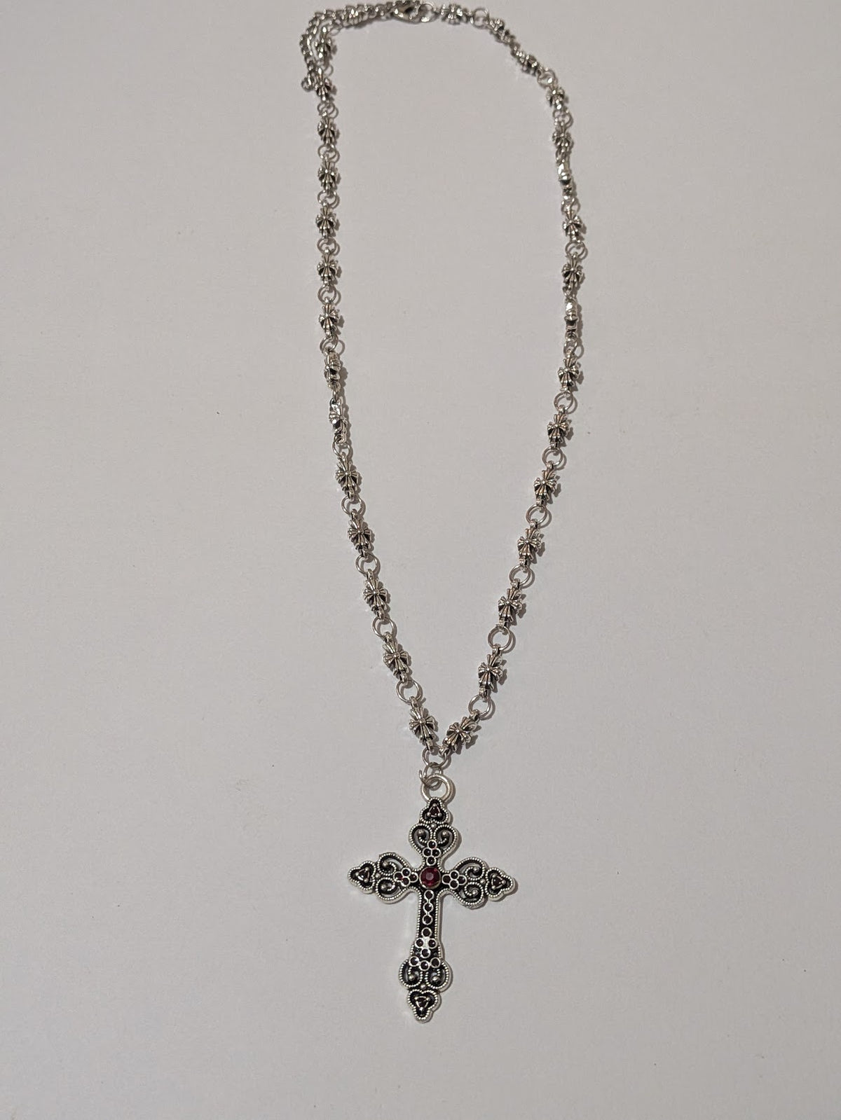 Red Cross Necklace