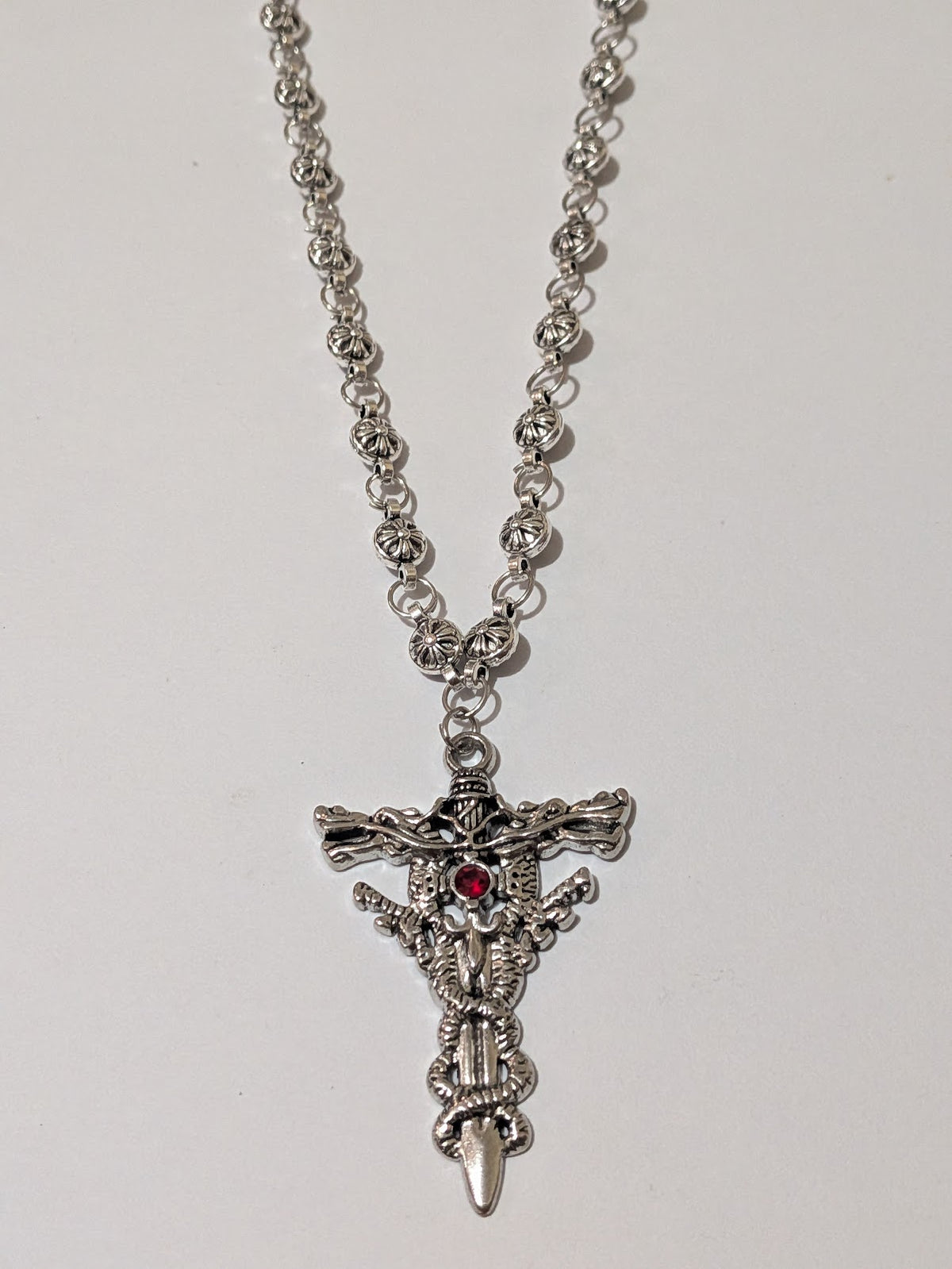 Thorn Cross Necklace 1