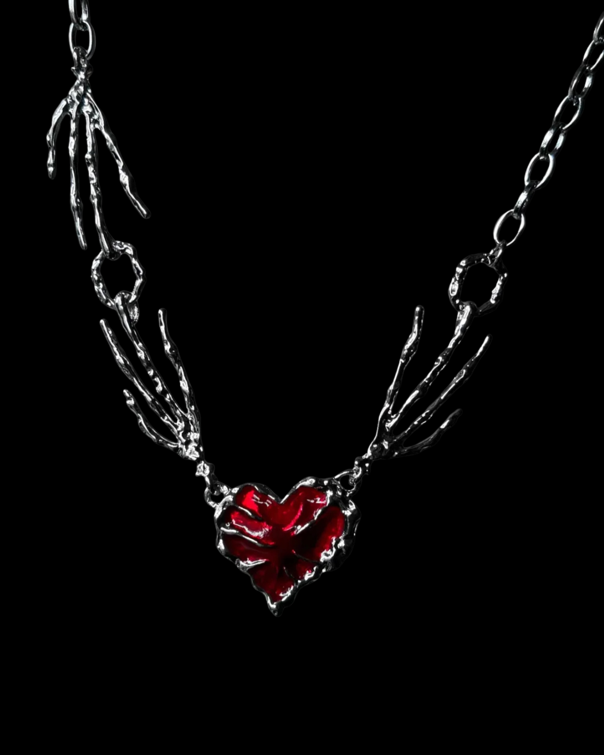 Goth Heart Choker