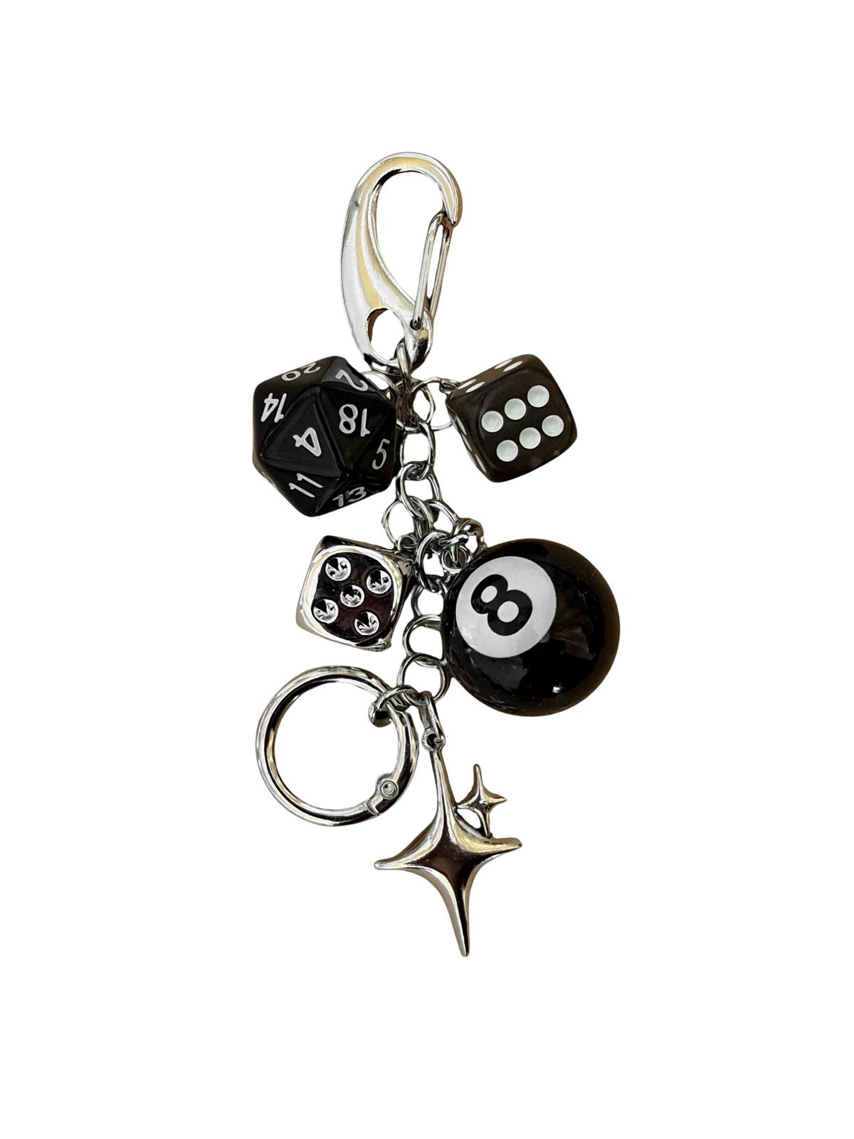 Dice Keychain