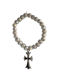 CH Transparent beaded bracelet