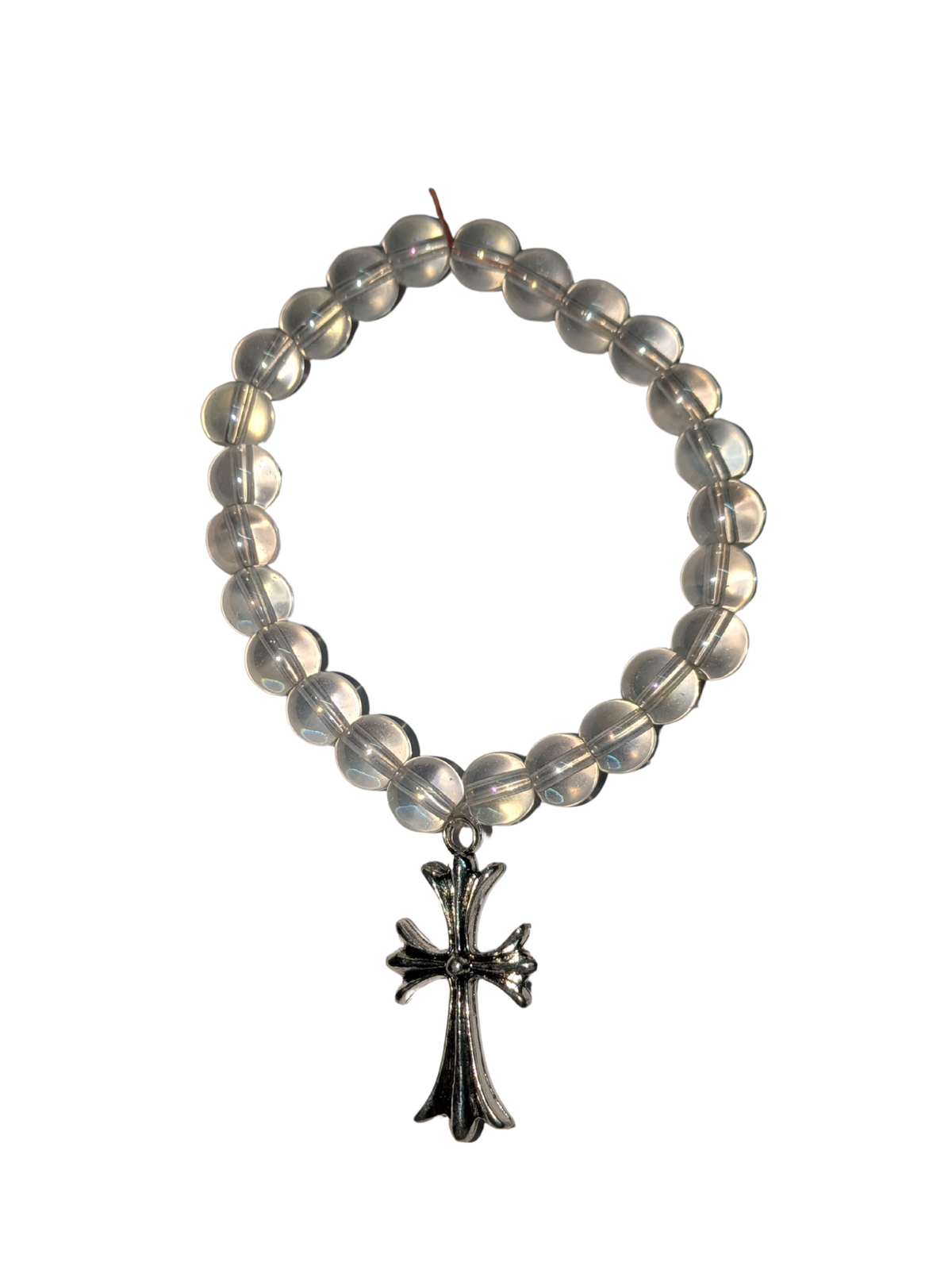 CH Transparent beaded bracelet