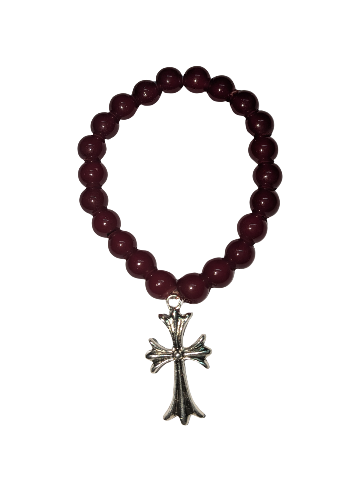 CH Gothic red beaded bracelet