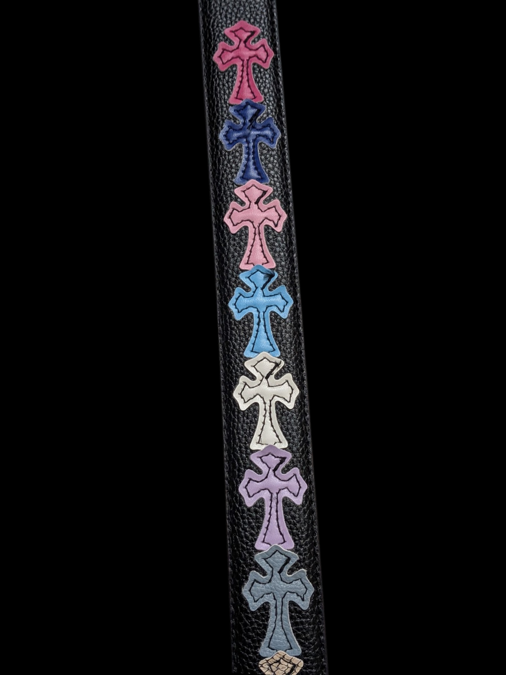 Black Multicolored CH Belt