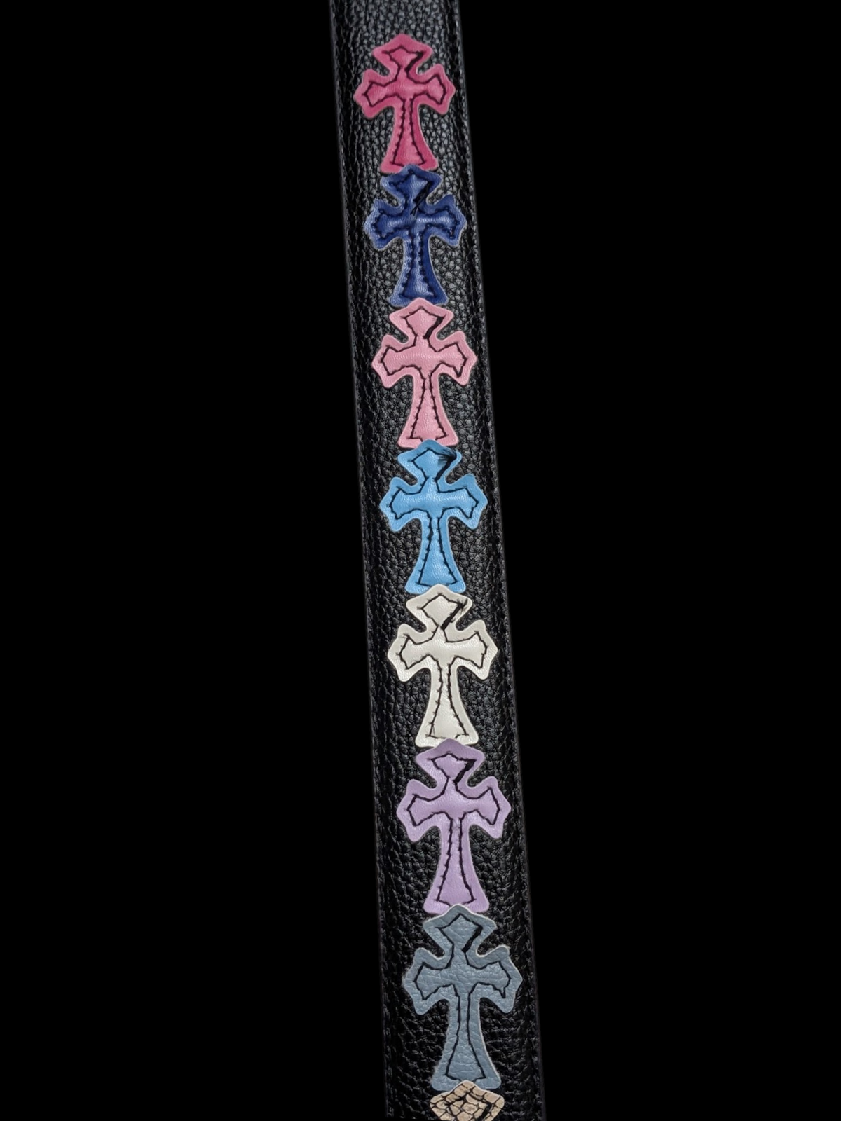 Black Multicolored CH Belt