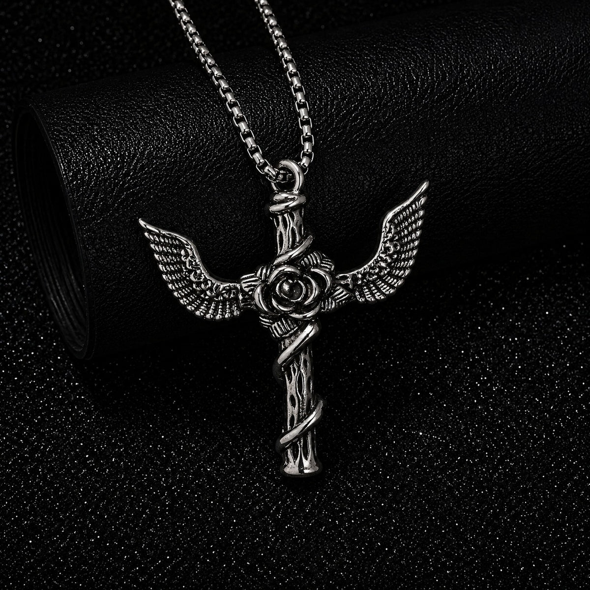 Rose wing cross