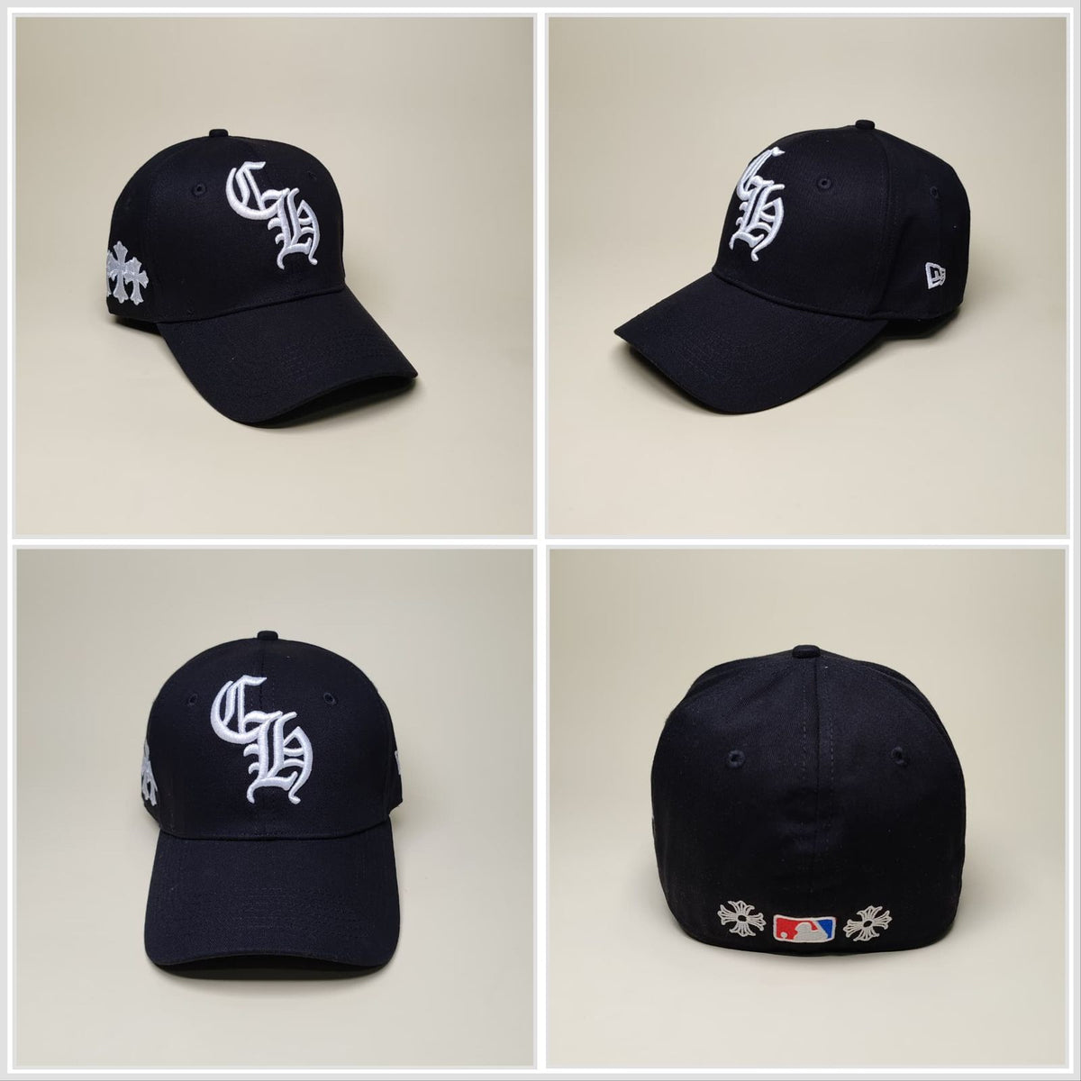 MC x CH Black BB Fitted Cap