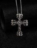 Melted CH Cross Pendant