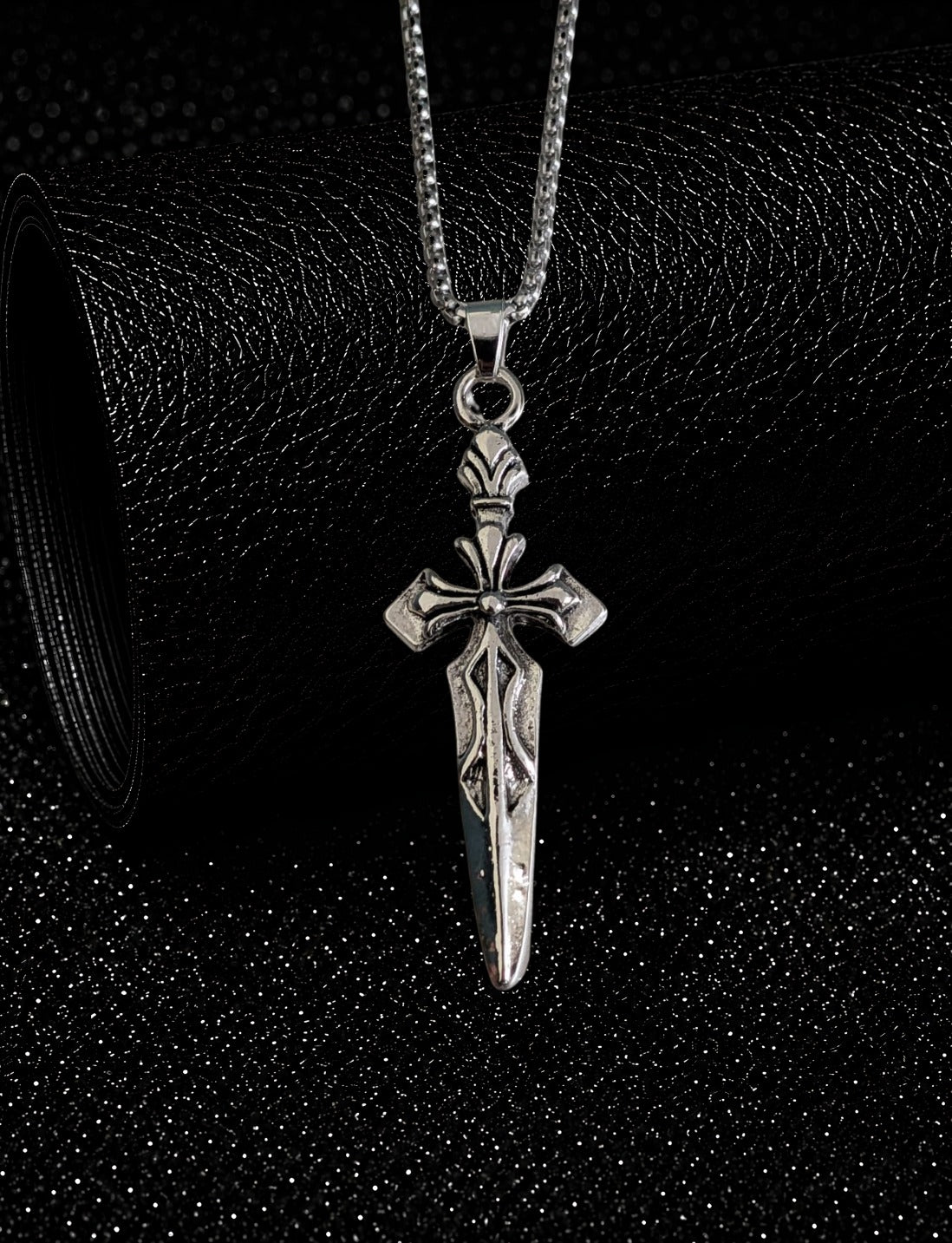 CH Cross Sword Pendant