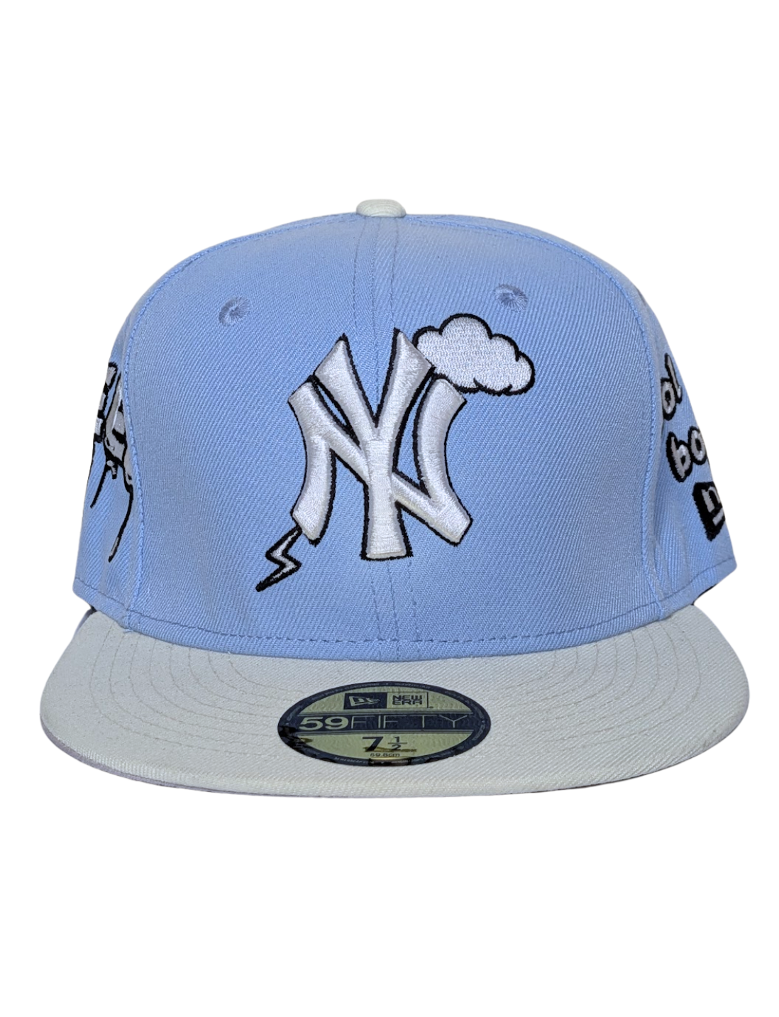 "Cloud Walker" NY Graffiti Graphic Fitted Cap