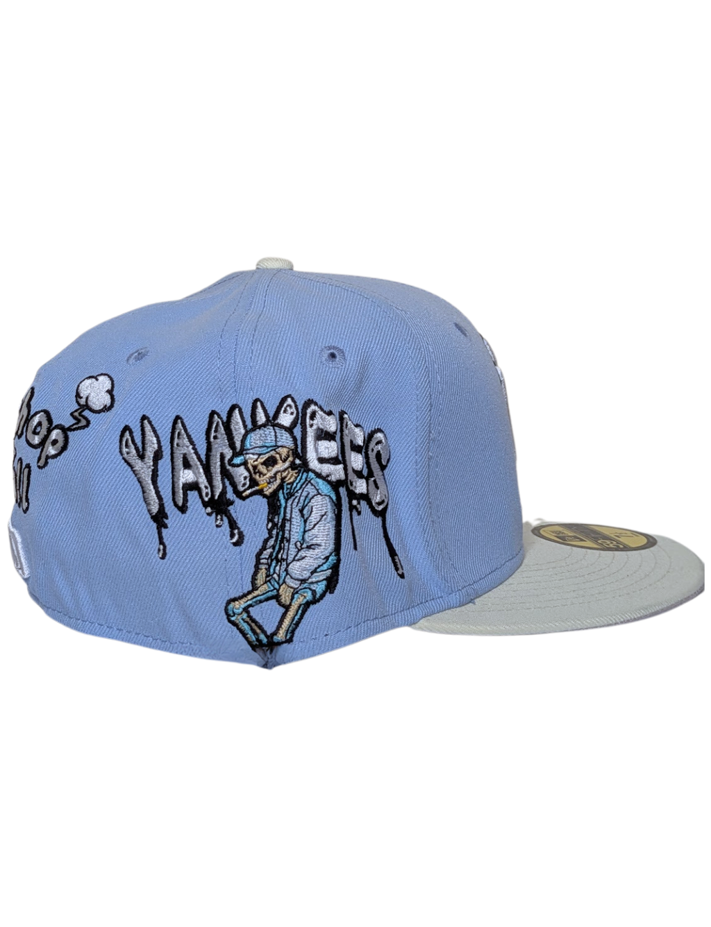 "Cloud Walker" NY Graffiti Graphic Fitted Cap