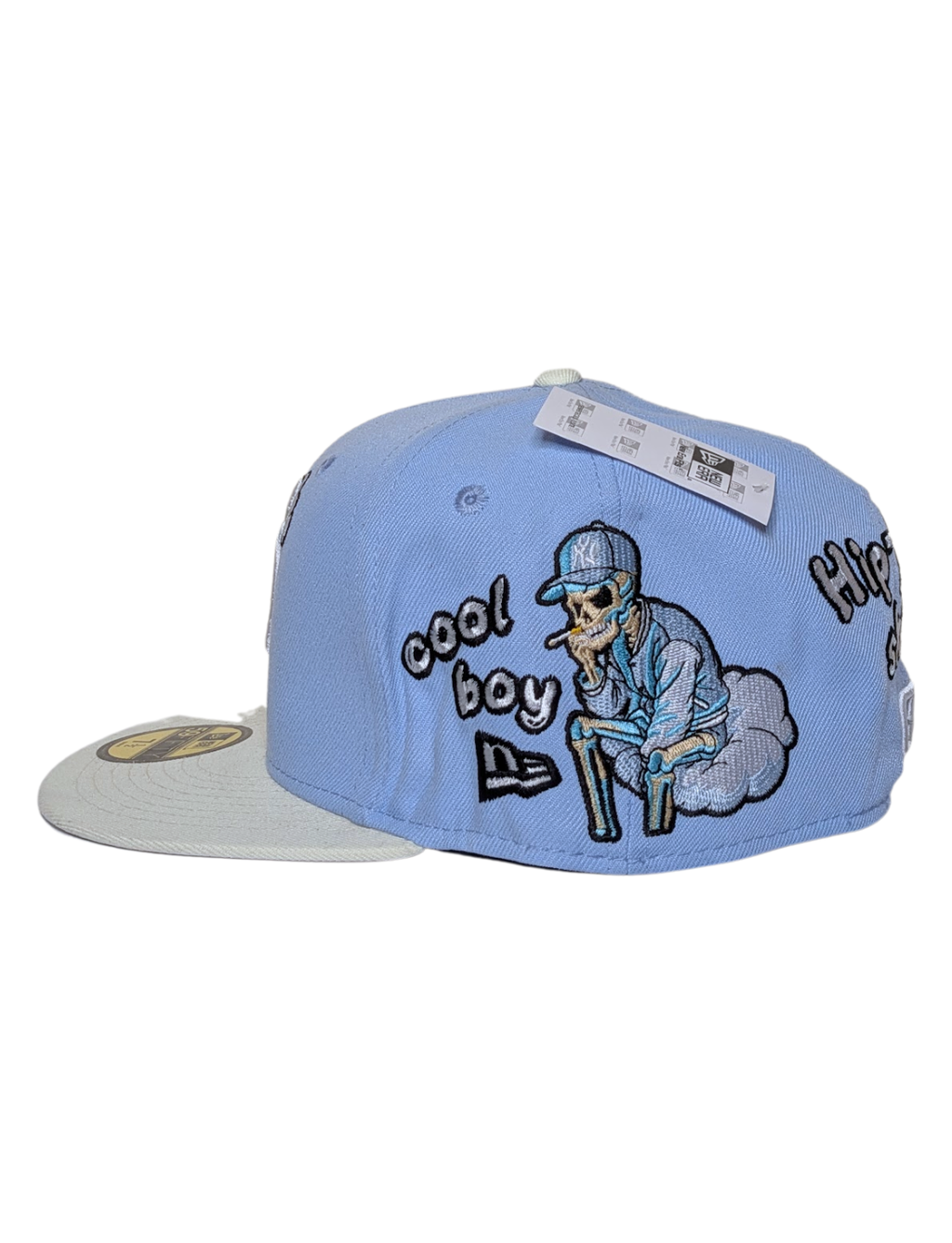 "Cloud Walker" NY Graffiti Graphic Fitted Cap